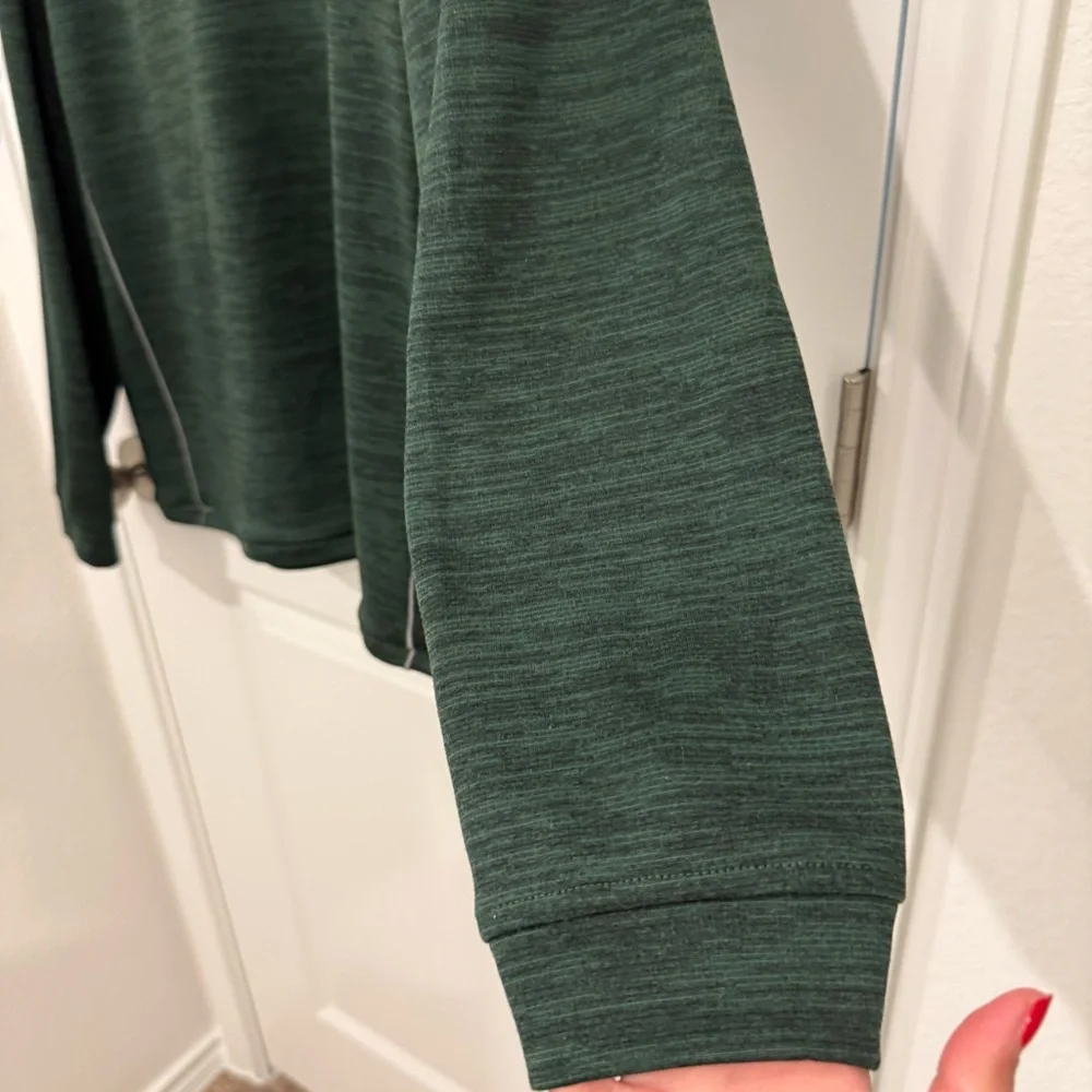 Pebble Beach Green Dry Luxe Performance Men's 1/4 Zip Pullover Size XL Golf - Picture 6 of 7